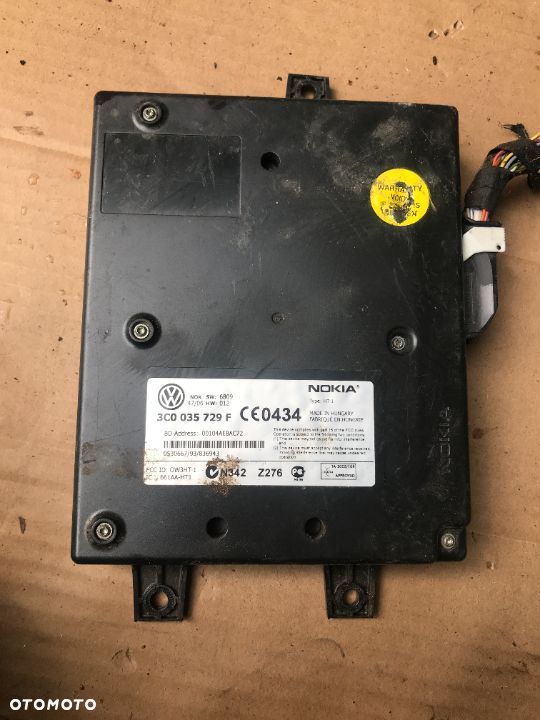 MODUŁ BLUETOOTH VW 3C0035729F - 1