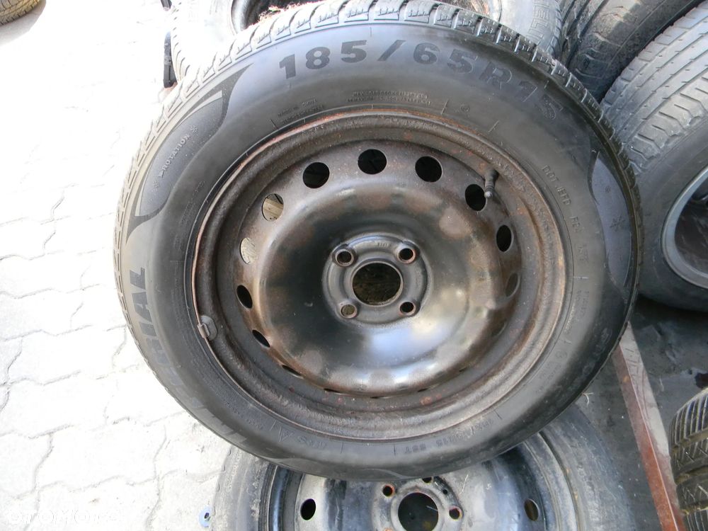 opona koło zapasowe RENAULT SCENIC CLIO MEGANE 4x100 IMPERIAL 185/65/15 88T 7,5mm - 1