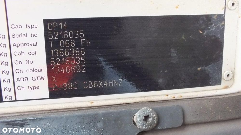 Scania P 380 E4 26.0t - 17