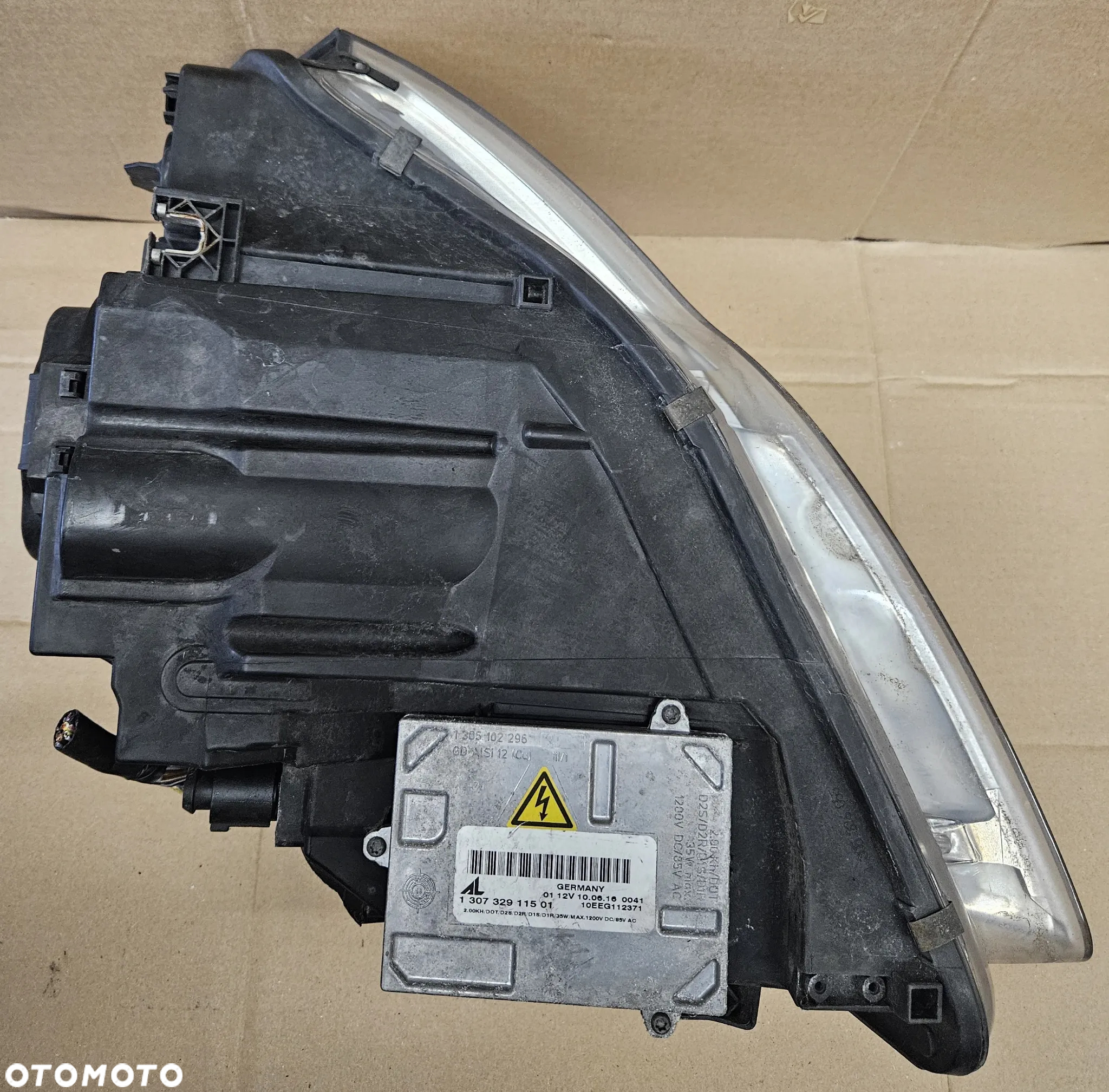 Audi A4 B7 lampa przód przednia prawa lewa xenon 8E0941004BM 8E0941003BM - 6