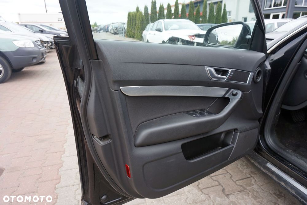 DRZWI PRZEDNIE LEWE A6 C6 KOMBI LZ9Y  CZARNY AUDI 2004-2008 - 9