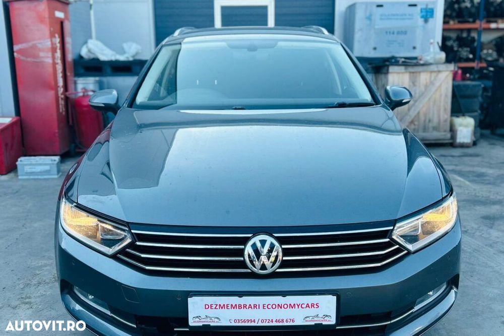 BARA DE FATA COMPLETA VW PASSAT B8 VARIANT 2016 CU SENZORI SI PROIECTOARE - 1