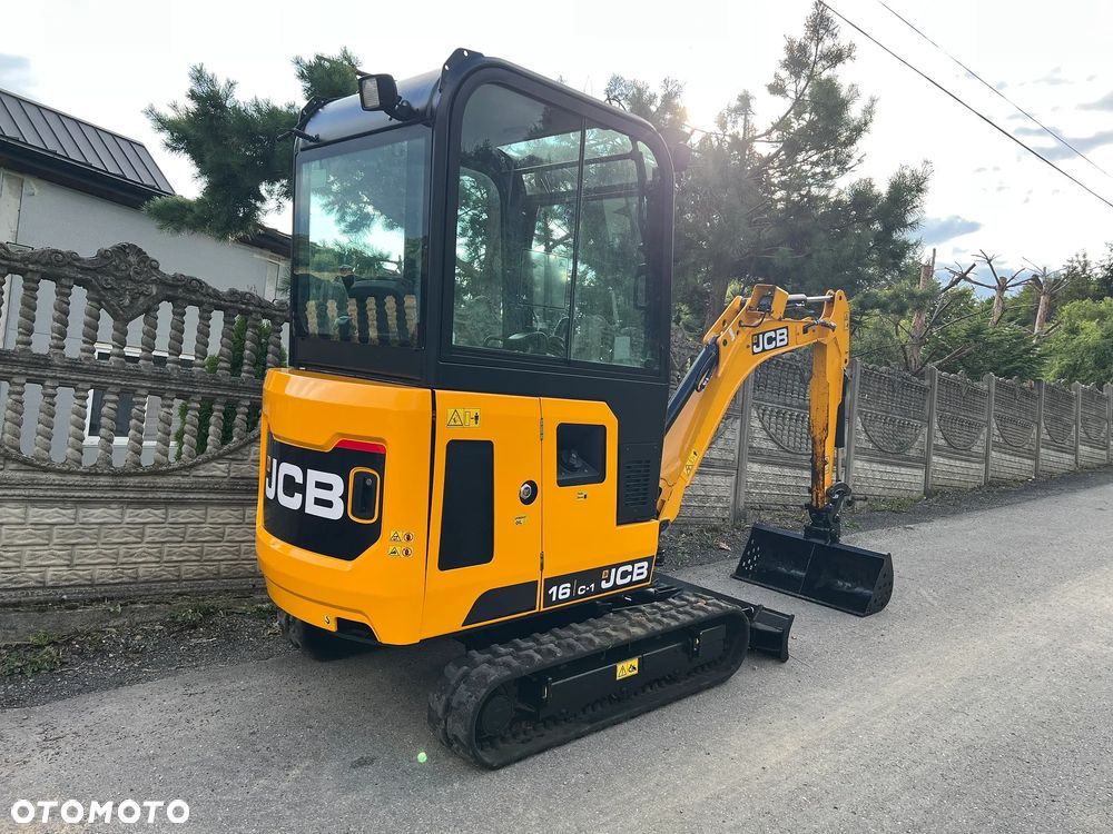 JCB 16c-1 | Minikoparka JCB 16 C-1 | 2 Tony | Rozsuwane Gąsienice | JAK NOWA | Mini Koparka | 16c1 | - 4