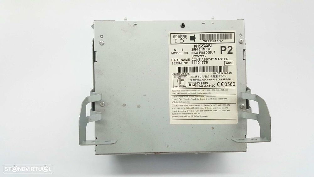 SISTEMA AUDIO / RADIO CD INFINITI M SEDÁN M30D S PREMIUM - 7