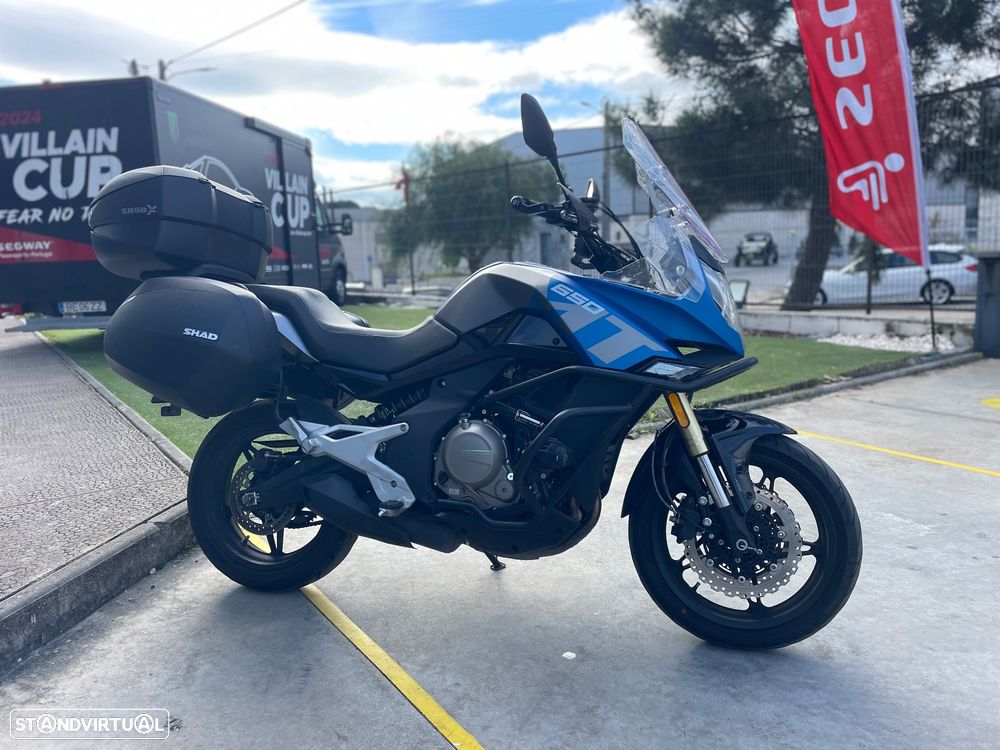 CF Moto 650MT Com kit 3 malas Shad - 2