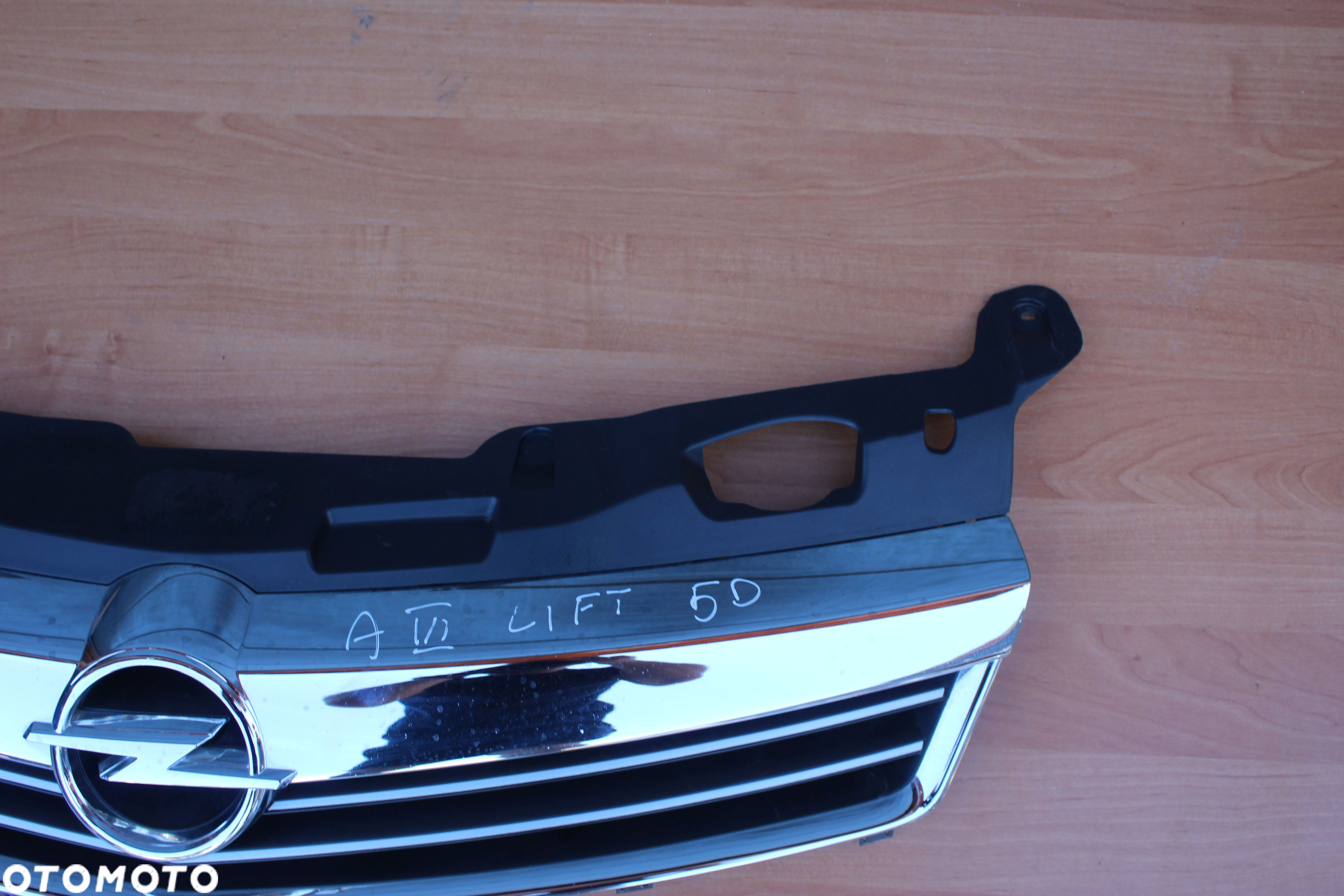 ATRAPA GRILL CHROM OPEL ASTRA H LIFT HATCHBACK KOMBI 5D EUROPA - 8