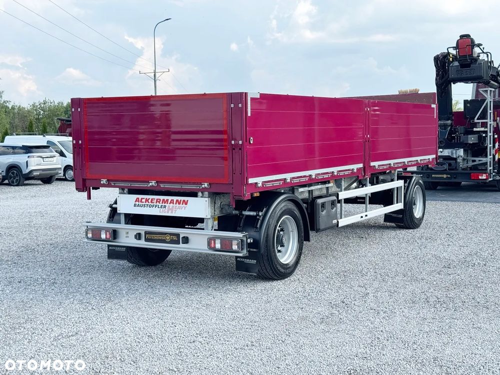 Ackermann PA-F 18/7,2E/BPA  / CYNKOWANA RAMA / ALUMINIOWE BURTY / OPONU 80-90 % / Z NIEMIEC - 10