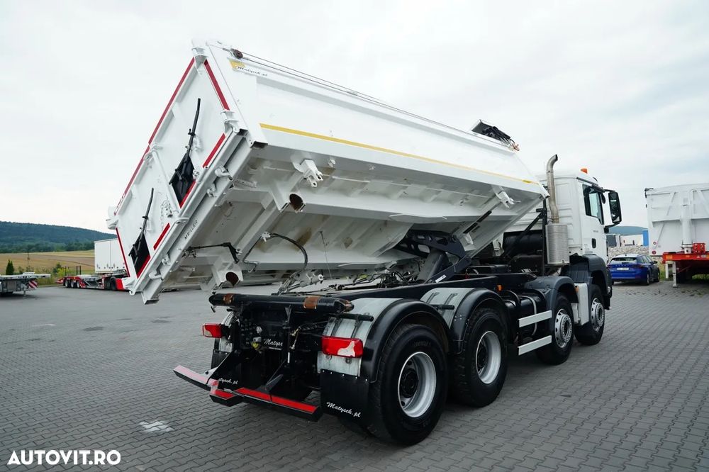MAN TGS 35.420 / 8X4 / BASCULATOR 2 LATERAL / HYDRODOLT / MEILLER KIPPER / IMPORTAT - 10