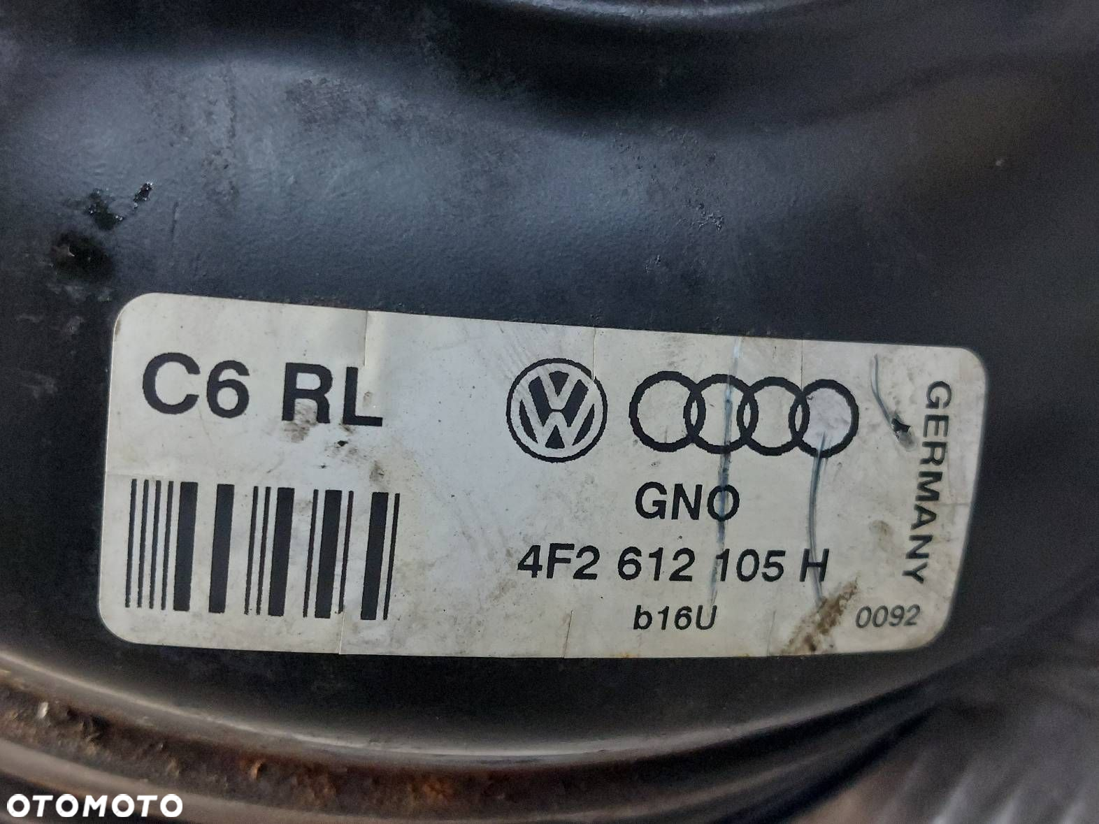 SERWO + POMPA HAMULCOWA AUDI A6 C6 4F2612105H - 3