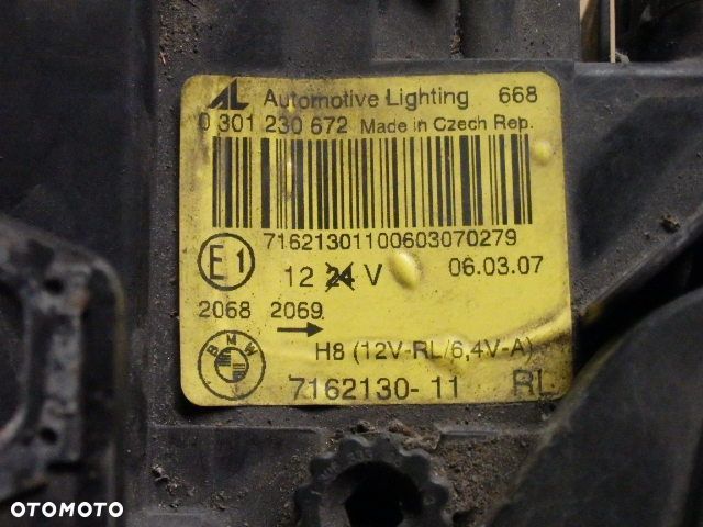 BMW E92 E93 LAMPA PRAWA PRZÓD XENON 7162130 WERSJA UK   RAF-AUTO CZĘŚCI BMW - 7
