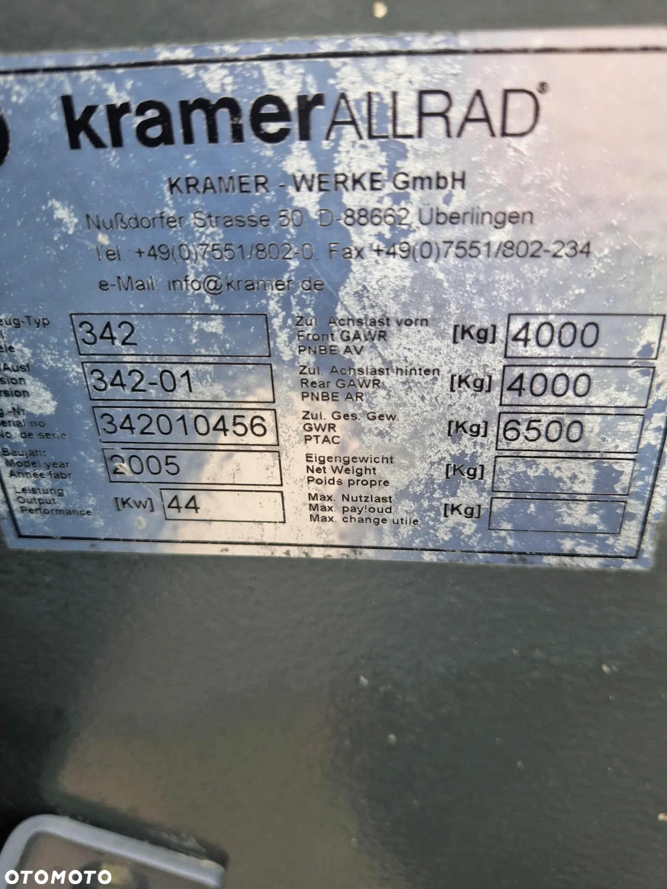 Kramer 480 - 7