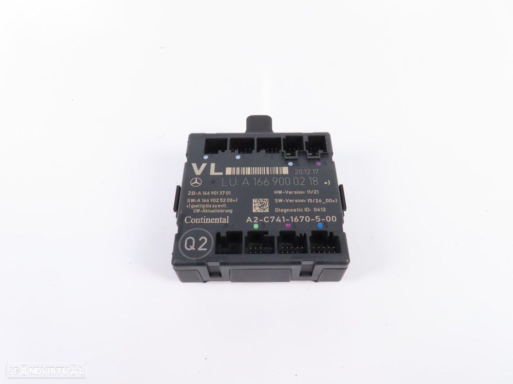 Módulo da Porta Esquerdo/Frente Usado / Original MERCEDES-BENZ A-CLASS (W176)/ME... - 1