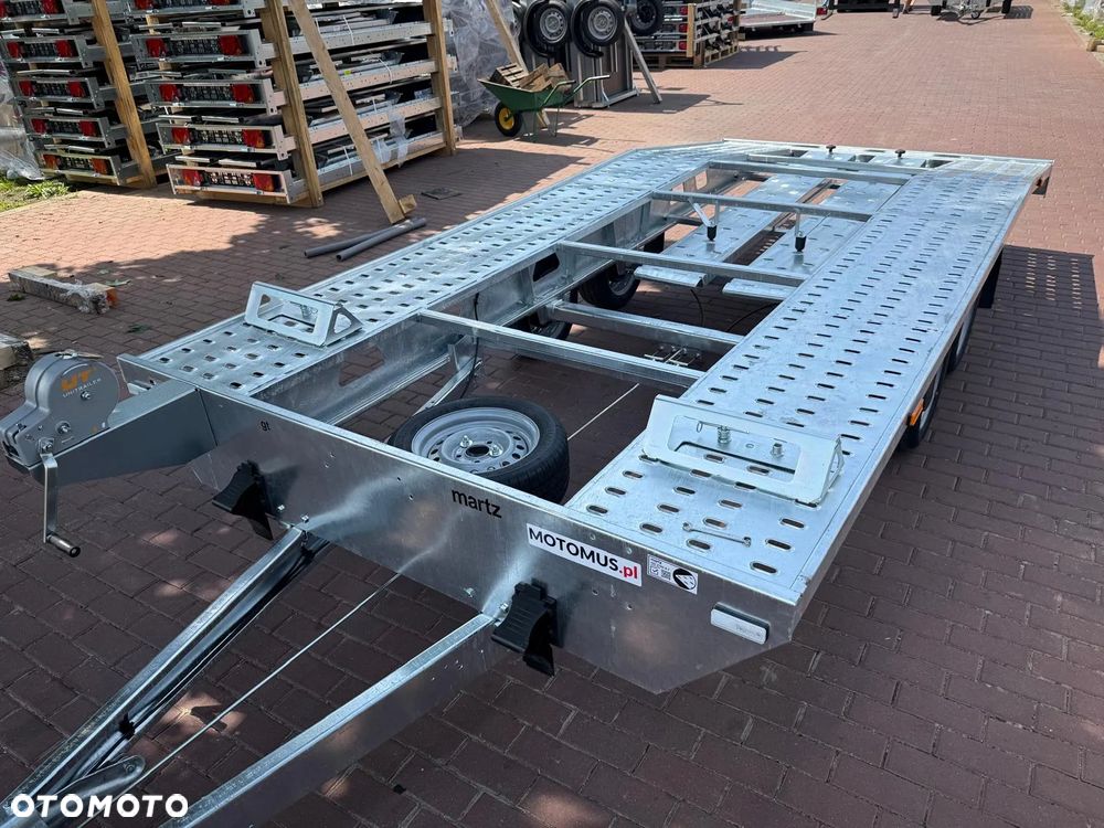 Martz Laweta Martz GT PLUS 450/2 2,7T 450x200m 2 osie DMC 2700kg lekka 510kg OKAZJA! - 5
