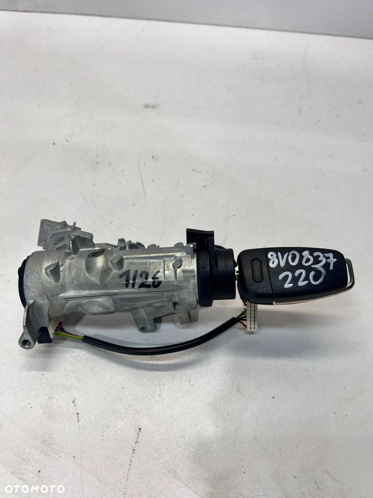 STACYJKA + PILOT AUDI VOLKSWAGEN SEAT SKODA 1K0905851B 5Q0905849C MANUAL - 2
