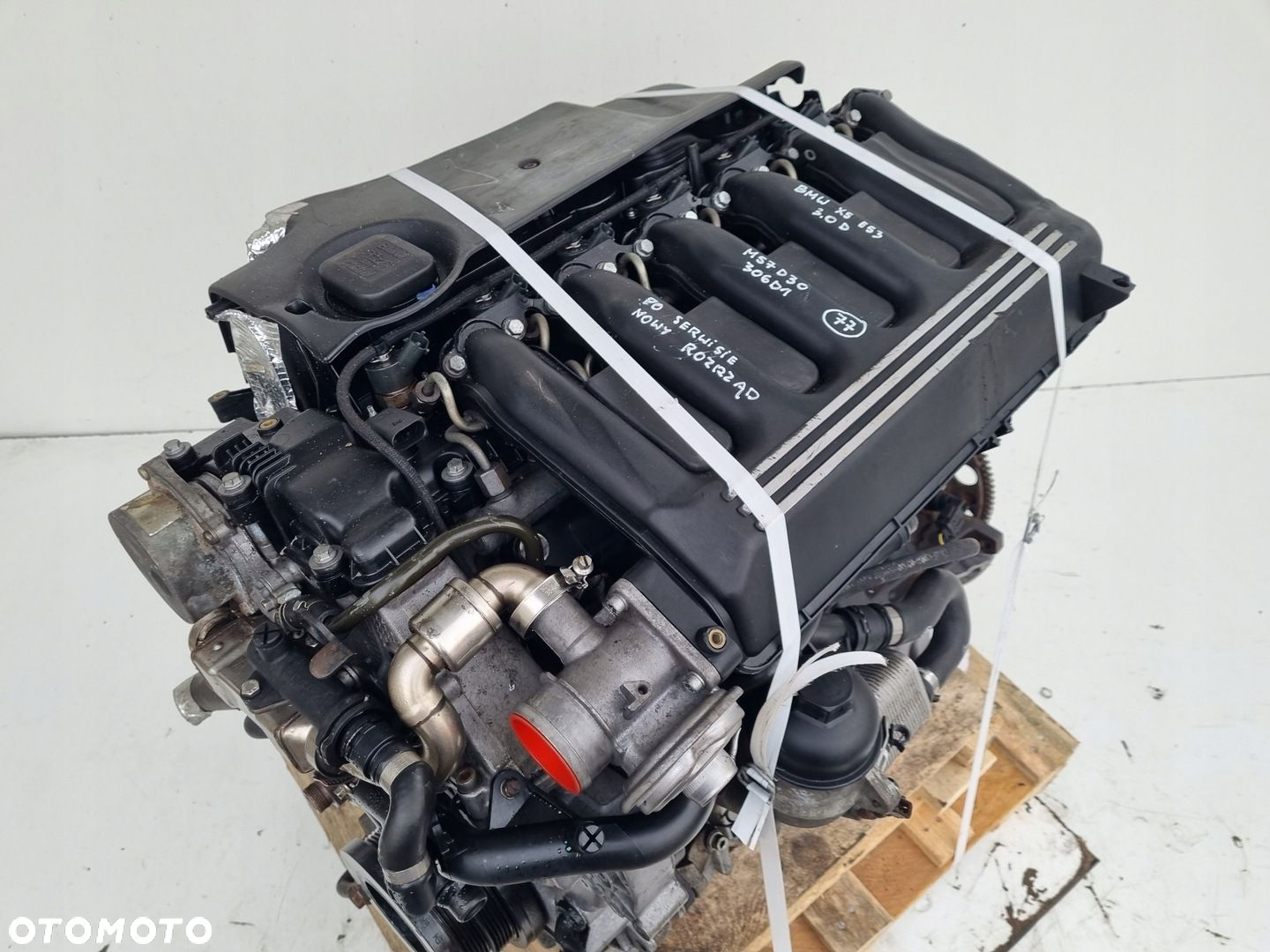 SILNIK KOMPL BMW X5 E53 3.0 D DIESEL po serwisie nowy rozrząd M57D30 306D1 - 5