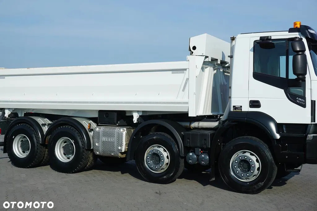 Iveco / TRAKKER / 480 / E 6 / WYWROTKA / 8 X 4 / HYDROBURTA / RETARDER - 36