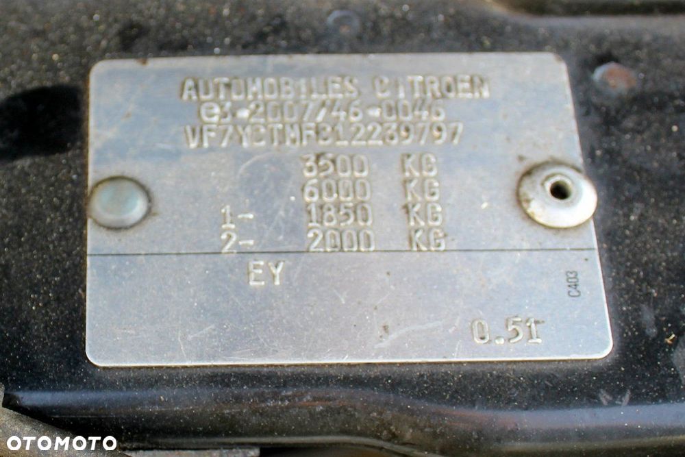 Citroen Jumper III 2012 2.2HDI PUMA (MASKA, ZDERZAK, LAMPA, BŁOTNIK, DRZWI, SZYBA, FOTEL) - 10
