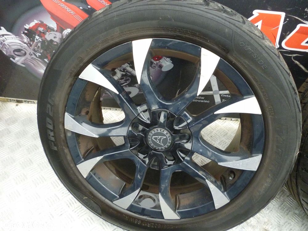 KOMPLET KÓŁ KOŁA OPEL ASTRA J WOLFRACE 5x115 225/50R17 ET35 - 3