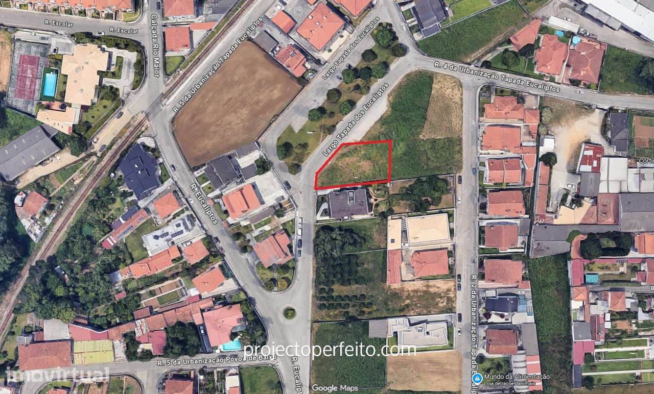 Terreno Urbano  Venda em Paços de Brandão,Santa Maria da Feira - Grande imagem: 2/8
