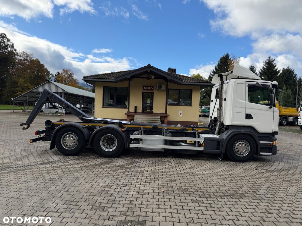 Scania R440 hakowiec, 6x2, MEILLER, pilot, 490 t.km.! - 26