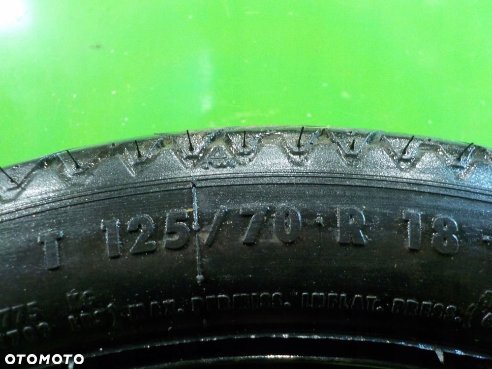 GOLF V A3 8P kolo dojazdowe 125/70/18 5x112 - 3