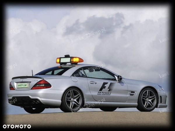MERCEDES SL R230 SPOILER LOTKA NA KLAPĘ PODKŁAD!!!