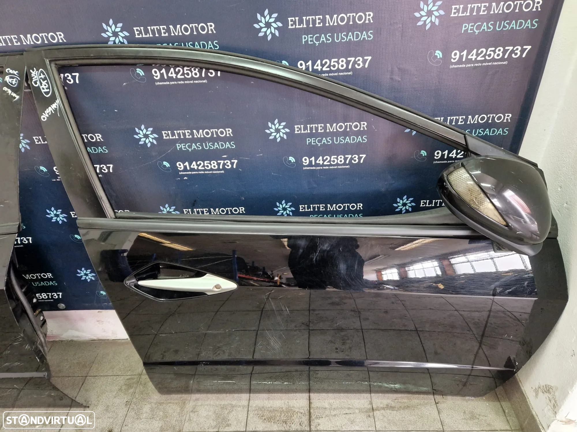 Porta usada HONDA CIVIC FN2 FK8 5 PORTAS HATCHBACK FRENTE TRASEIRA ESQUERDA VIII ENVIO GRATIS - 18