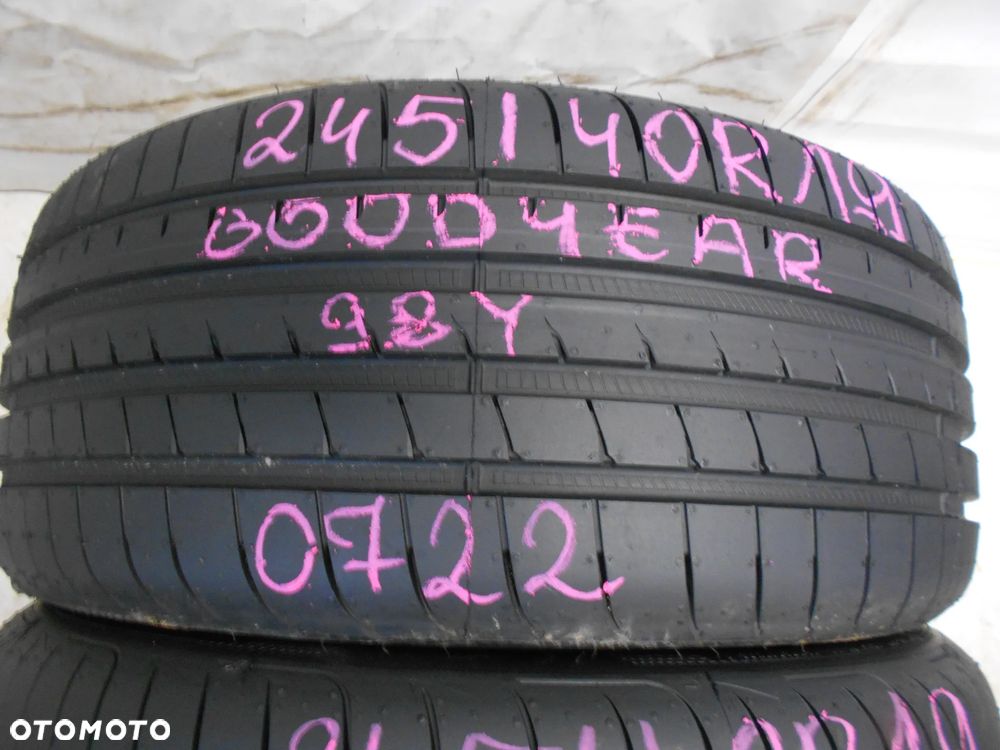 OPONY 245/40R19 GOODYEAR EAGLE F1 ASYMMETRIC 5 XL DOT 0722 8MM - 2