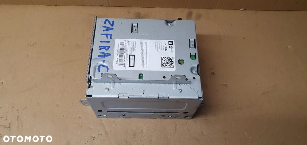 Radio radioodtwarzacz czytnik radia Opel Zafira C 22976602 - 2