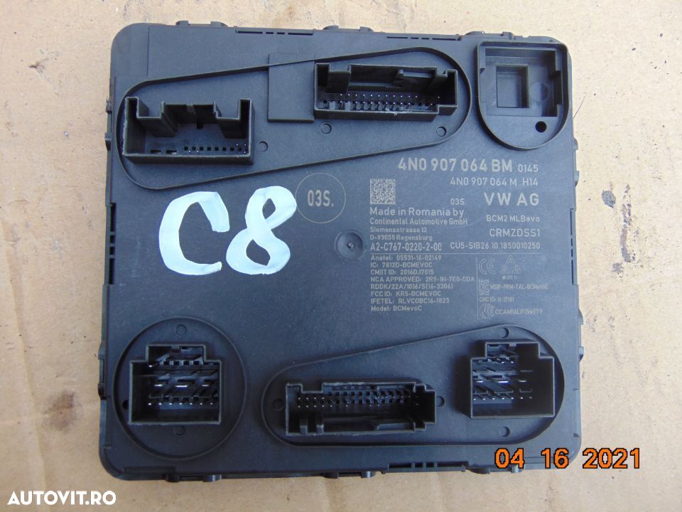 Modul confort Audi A6 4k C8 Audi A7 A8 D5 - 1