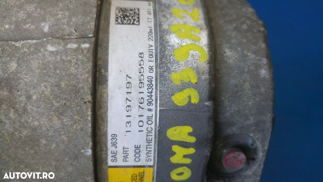 compresor ac 1.9 jtdm 939a2000 alfa romeo 159 fiat croma - 3