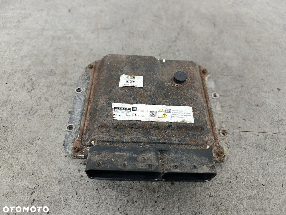 KOMPUTER, STEROWNIK OPEL ZAFIRA B 98053910  898053  MB275800-8161 DENSO - 1