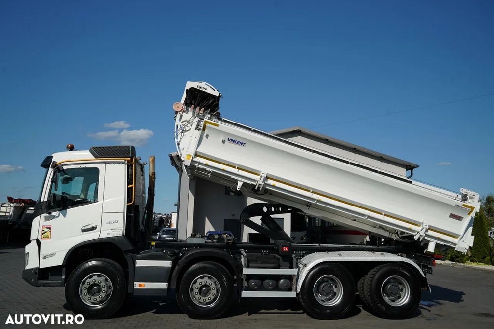 Volvo FMX 460 / 8x4 / BASCULANTE + HIDROBOARD / 2022 / NOUL MODEL - 3