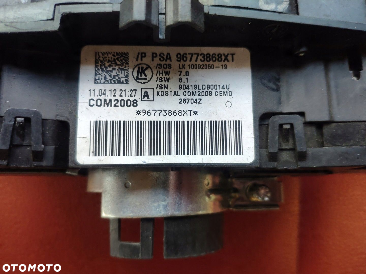 CITROEN C3 II TAŚMA ZWIJACZ PRZEŁĄCZNIK PAJĄK - 7