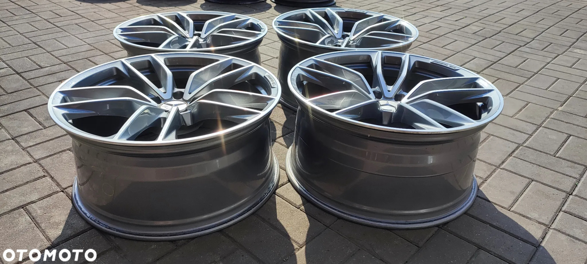 FELGI STRUKTURANE 5x112 9,5Jx 21 CALI ET30 fi 66.6 x2 2534013800 10Jx21 CALI ET 28 2534013900 AMG MERCEDES GLC KOMPLET 4 SZTUKI - 17