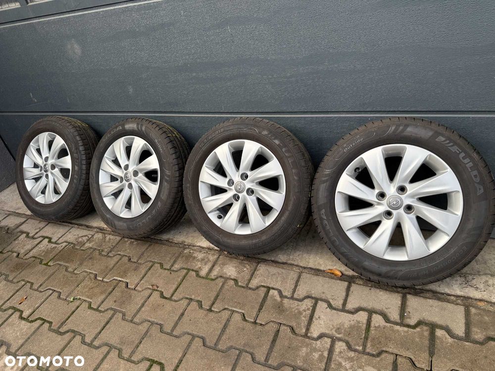 4x Koła 4x100 OPEL CORSA MERIVA B 15" 185/65R15 FULDA  Cena za 4szt - 1