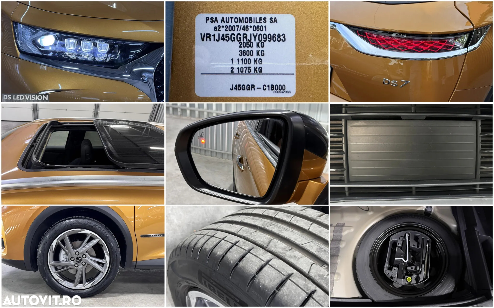 DS Automobiles DS 7 Crossback DS7 1.6 PureTech 180 S&S EAT8 BASTILLE+ - 3
