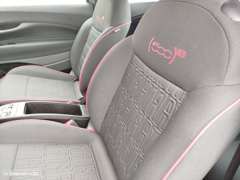 Fiat 500e 23,8kWh Red - 29