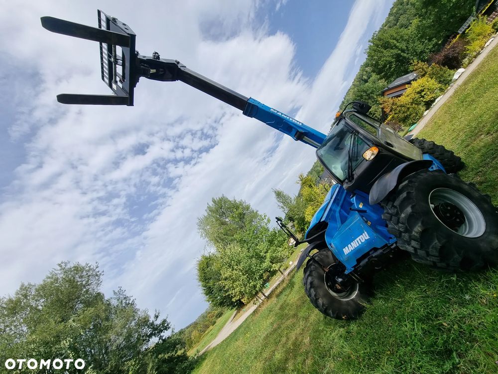 Manitou MHT 790 Ładowarka Teleskopowa UDZWIG 9 TON! Przebie 2800 MTG jak Nowa z SALONU 2016rok z Norwegii  widły i maszt NOWY!! - 9