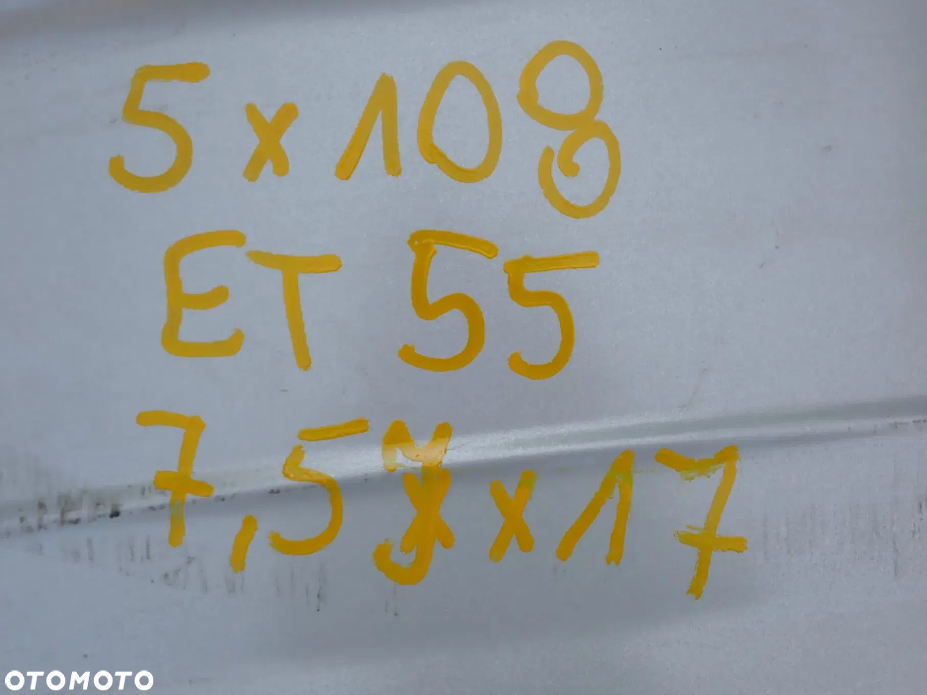 FELGA ALUMINIOWA VOLVO S60 V60 V70 XC 7,5JX17 ET 55 5X108 31362384 - 13