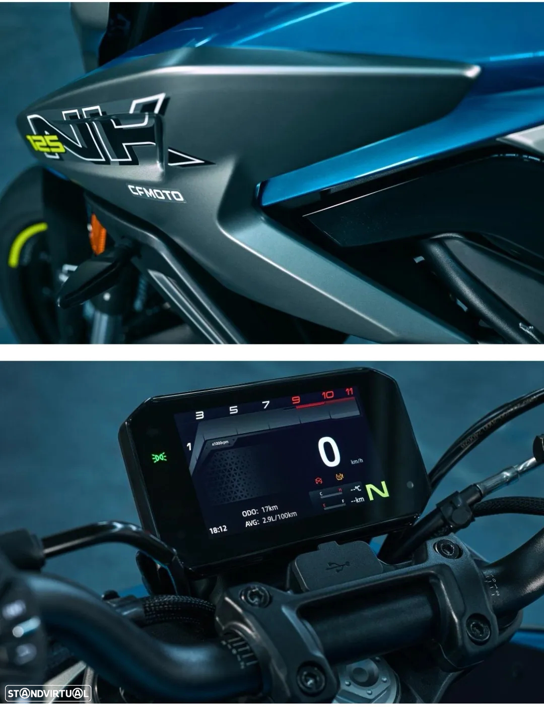 CF Moto 125NK Naked Nova MT CB - 8