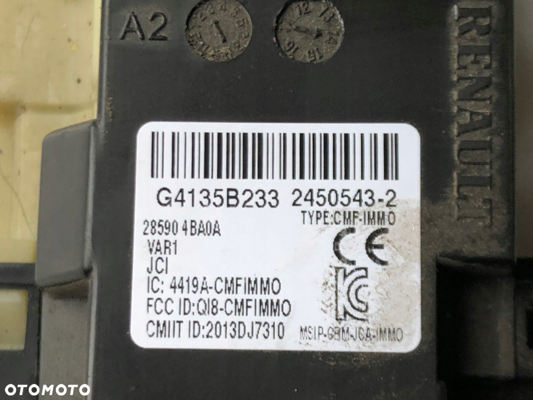 QASHQAI II J11 STACYJKA Z KLUCZEM - 3
