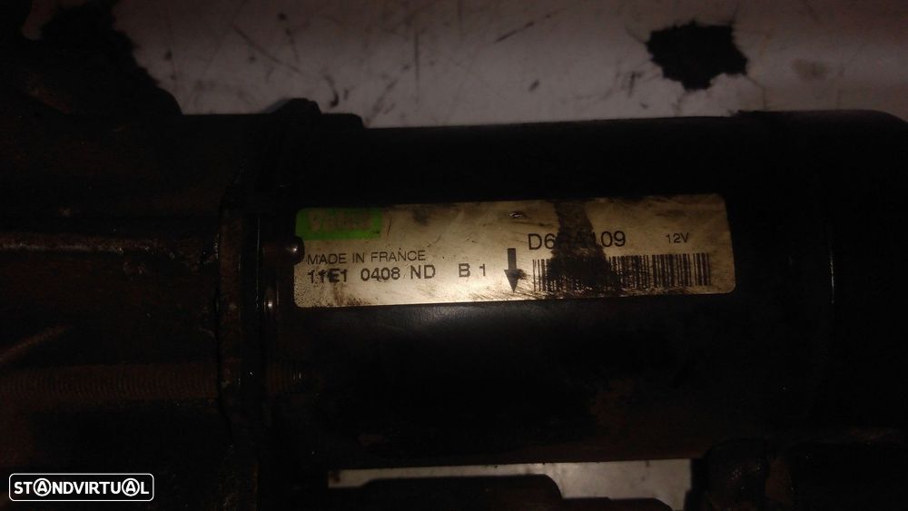 MOTOR ARRANQUE CITROEN BERLINGO / BERLINGO FIRST FURGÃO -D6RA109 - 2
