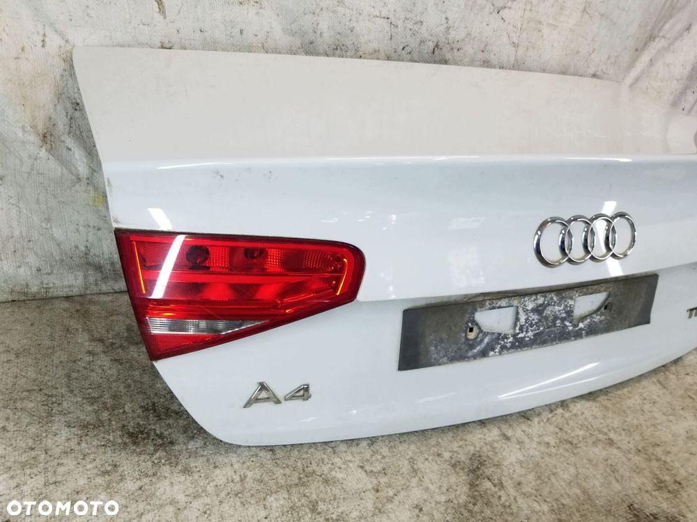 klapa bagażnika tył audi a4 b8 lift sedan kod ls9r - 3