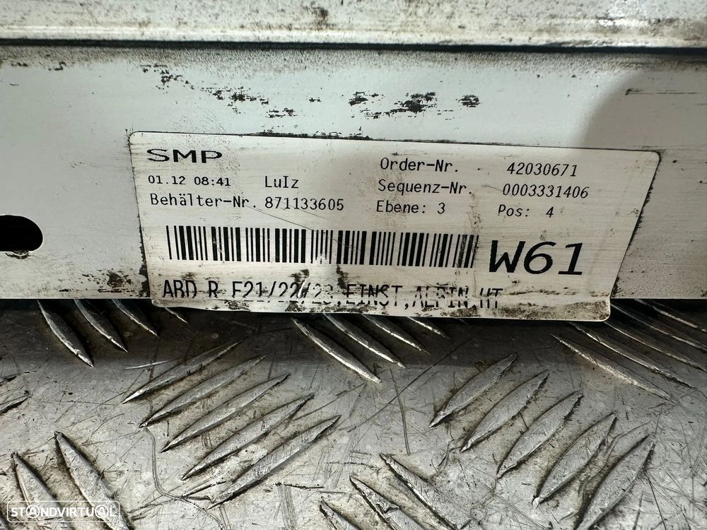 .Conjunto Embaladeiras Saias Laterais Sport Originais BMW Serie 1 F21 3 Portas F22 Coupe F23 Cabrio - 6