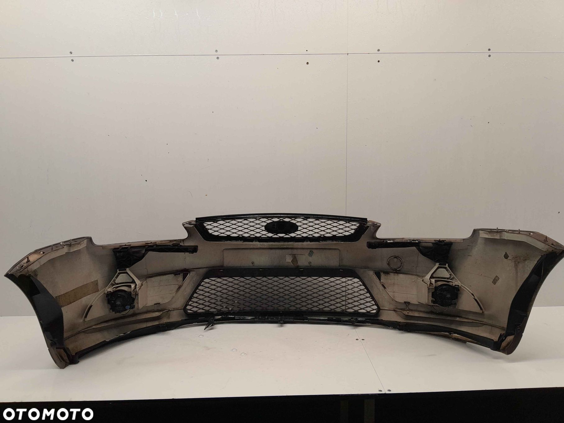 } ZDERZAK PRZÓD PRZEDNI FORD FOCUS MK.2 2 II CABRIO Q7 ZŁOTY PIASKOWY HALOGENY - 5