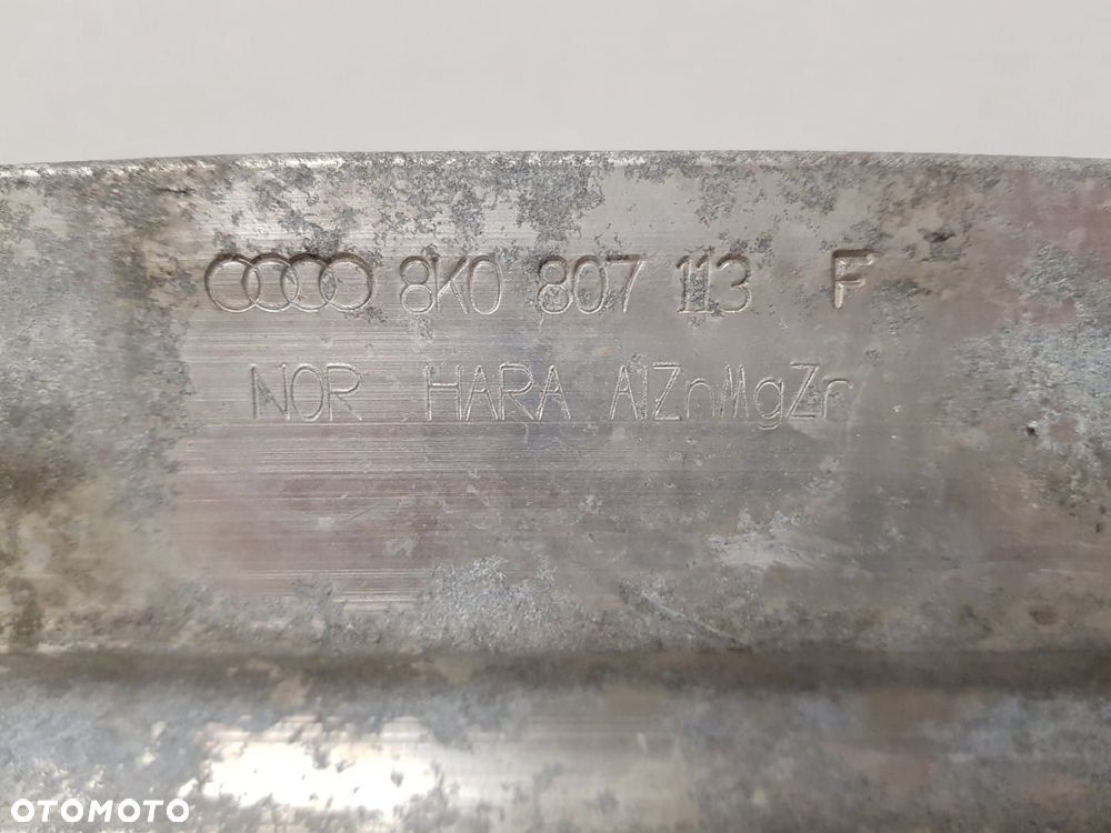 AUDI A4 B8 8K0 LIFT 12-15r BELKA PRZEDNIA  WZMOCNIENIE PRZÓD ZDERZAKA  ODBOJNIKI ABSORBER 8K0807113F - 3