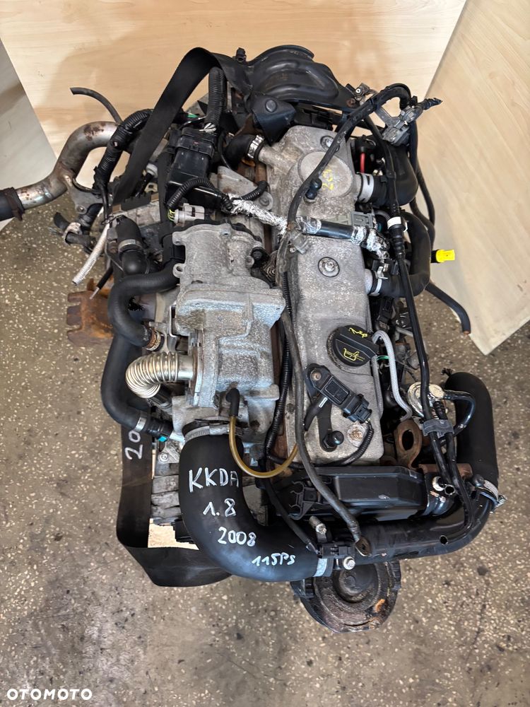 SILNIK KOMPLETNY FORD MONDEO MK4 IV 1.8 TDCI KKDA KKDA film - 3