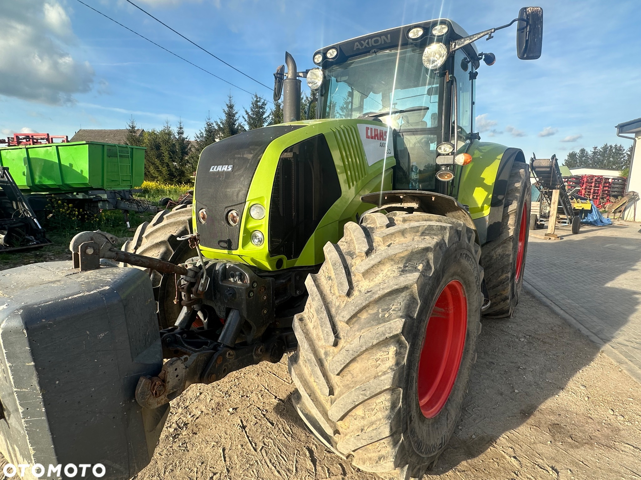 Claas AXION 850 cebis gps rtk 2 cm - 11