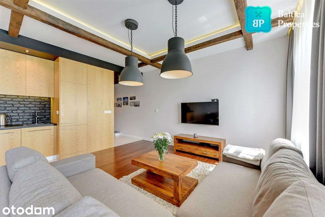 Elegancki apartament 100m od plaży Jelitkowo + gar